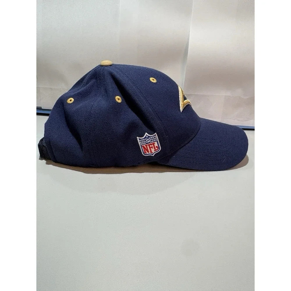 Los Angeles/St. Louis Rams Reebok On Field Blue Strapback Cap Hat NFL